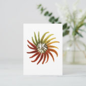 Paprikaschoten Postkarte (Stehend Vorderseite)