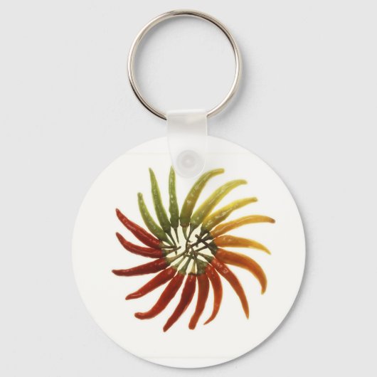 Paprikaschoten Schlüsselanhänger (Vorderseite)