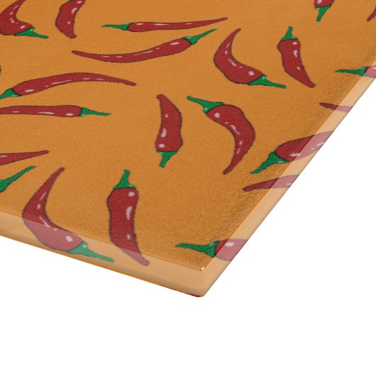 Paprikaschoten Schneidebrett (Ecke)