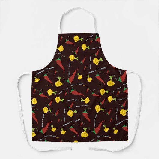 Paprikaschoten Schürze (Vorderseite)