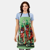 Paprikaschoten Schürze (Getragen)