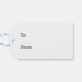 Paprikaschoten und süße, lange Paprikaschoten Geschenkanhänger (Rückseite Horizontal)