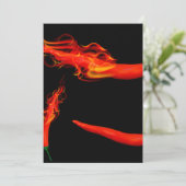 Paprikaschoten von Chilis Einladung (Stehend Vorderseite)