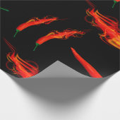 Paprikaschoten von Chilis Geschenkpapier