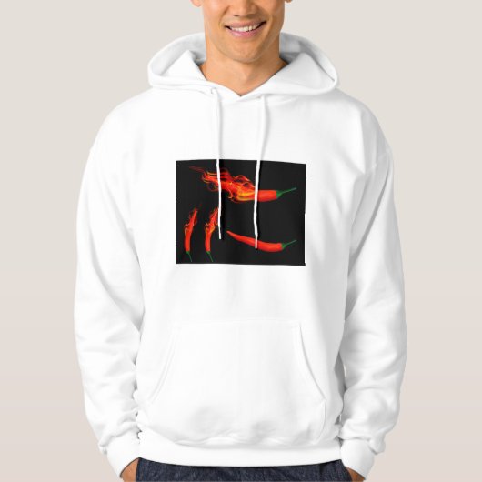 Paprikaschoten von Chilis Hoodie (Vorderseite)