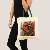 Paprikaschoteneinkaufstasche Tragetasche (Vorderseite (Produkt))