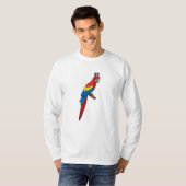 Paprot als Gentleman mit Hut T-Shirt (Vorne ganz)