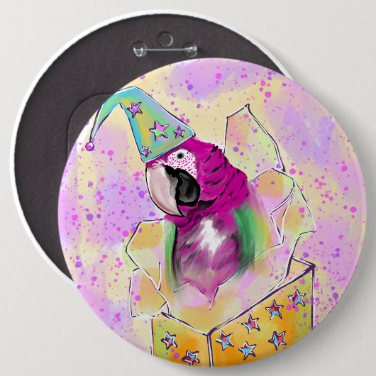 Paprot Button (Vorne & Hinten)