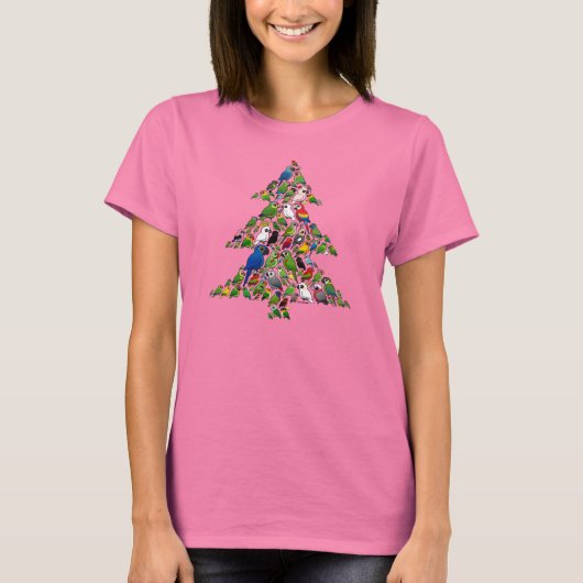 Paprot Christmas Tree T-Shirt (Vorderseite)