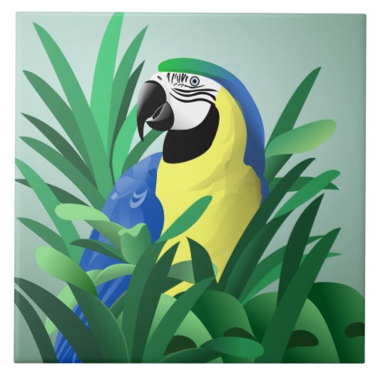 Paprot Fliese (Vorderseite)