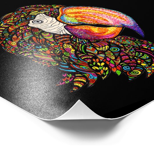 Paprot Fotodruck (Ecke)