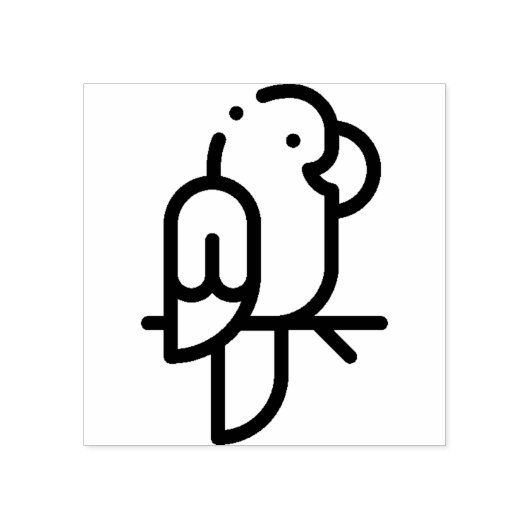 Paprot Gummistempel (Prägung)