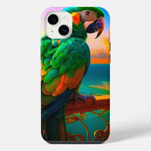 Paprot iPhone Hülle (Rückseite)