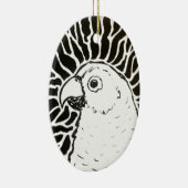 Paprot Keramik Ornament (Rechts)