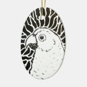 Paprot Keramik Ornament (Links)