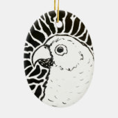 Paprot Keramik Ornament (Hinten)