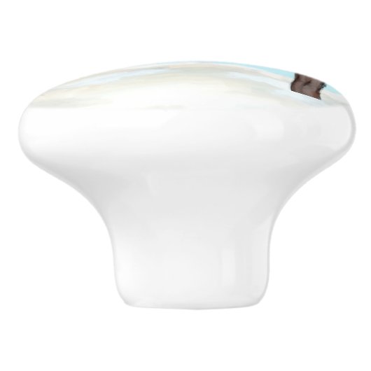 Paprot Keramikknauf (Seitenansicht)