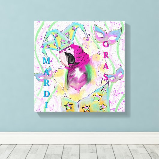 Paprot Leinwanddruck (Insitu (Holzboden))