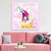 Paprot Leinwanddruck (Insitu (Wohnzimmer))