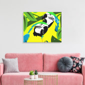 Paprot Leinwanddruck (Insitu (Wohnzimmer))