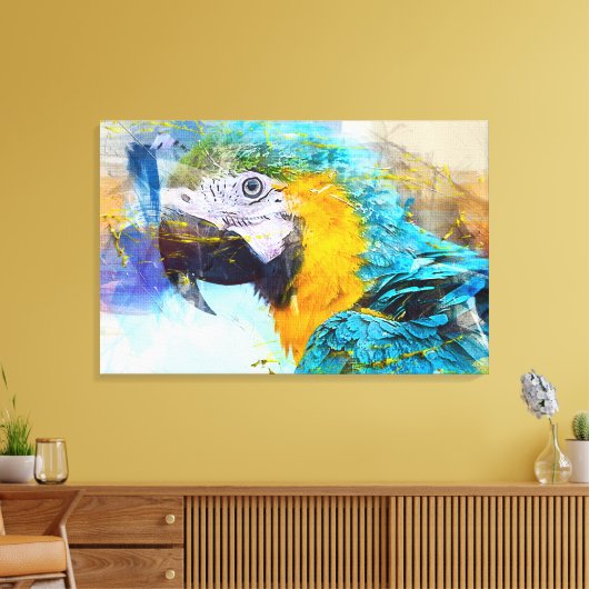 Paprot Leinwanddruck (Insitu (Wohnzimmer))