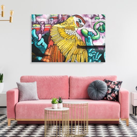 Paprot Leinwanddruck (Insitu (Wohnzimmer))