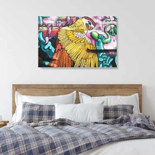 Paprot Leinwanddruck (Insitu (Schlafzimmer))