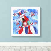 Paprot Leinwanddruck (Insitu (Holzboden))