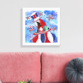 Paprot Leinwanddruck (Insitu (Wohnzimmer))