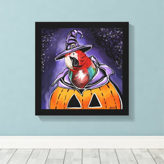 Paprot Leinwanddruck (Insitu (Holzboden))