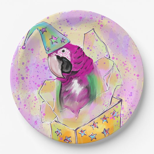 Paprot Pappteller (Vorderseite)