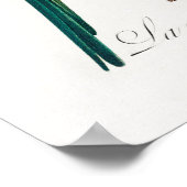 Paprot Poster (Ecke)