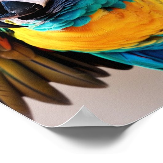 Paprot Poster (Ecke)