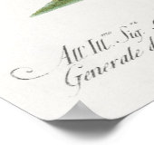 Paprot Poster (Ecke)