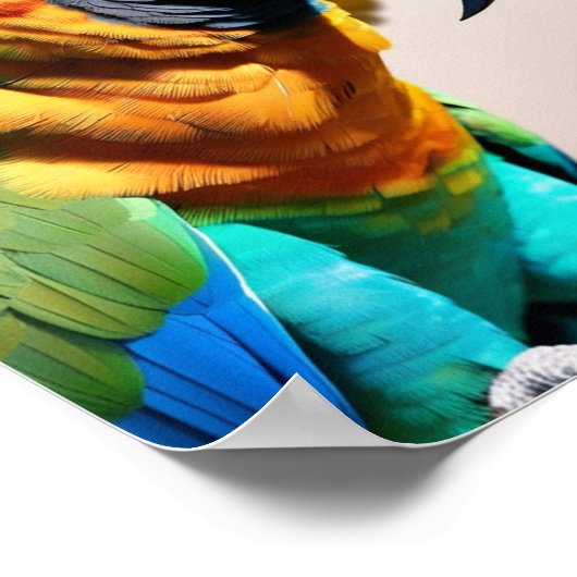 Paprot Poster (Ecke)