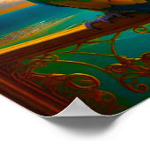 Paprot Poster (Ecke)