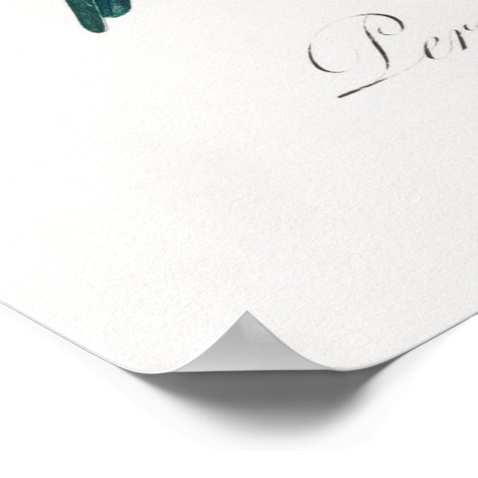 Paprot Poster (Ecke)