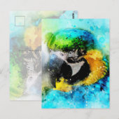 Paprot Postkarte (Vorne/Hinten)