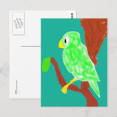 Paprot Postkarte (Vorne/Hinten)