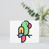 Paprot Postkarte (Stehend Vorderseite)