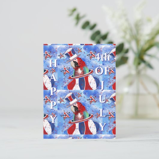 Paprot Postkarte (Stehend Vorderseite)