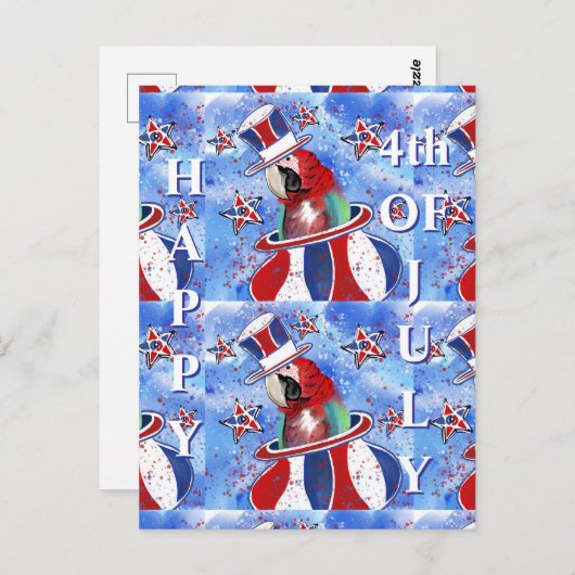 Paprot Postkarte (Vorne/Hinten)