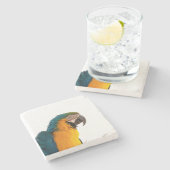 Paprot Steinuntersetzer (Seitenansicht)