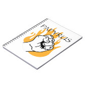 Papryus Notizblock (Linke Seite)