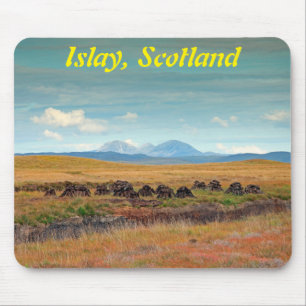 Paps aus Jura aus Islay, Schottland Mousepad