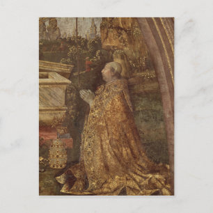 Papst Alexander VI., 1492 Postkarte