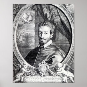Papst Alexander VII Poster