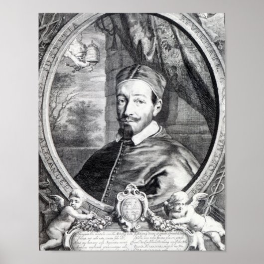 Papst Alexander VII Poster (Vorne)