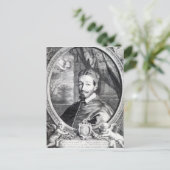Papst Alexander VII Postkarte (Stehend Vorderseite)
