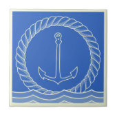 Papst & Anchor Fliese (Vorderseite)